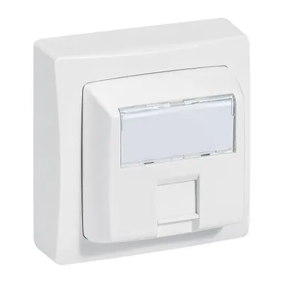 Prise RJ45 catégorie 5 en saillie blanc - ASL LEGRAND