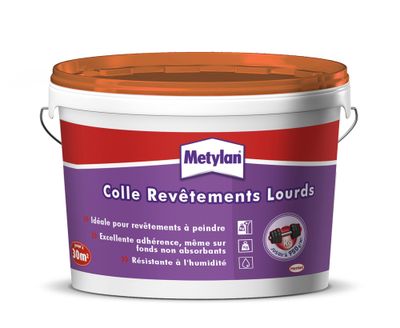 Colle pour revêtements lourds 5 kg METYLAN