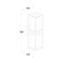 Applique extérieur E27 Flair noir IP44 40W - COREP