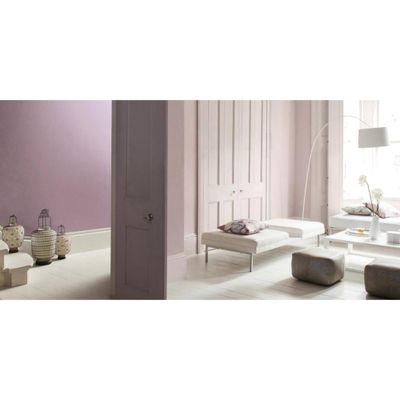 Peinture crème de couleur Fantaisie Parme Satin 0.5 L - DULUX VALENTINE