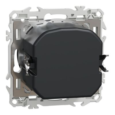 Variateur de lumière rotatif universel Odace 2025 noir - SCHNEIDER ELECTRIC