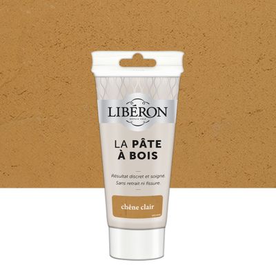 Pâte à bois tube chêne clair 150g LIBERON