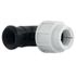 Raccord plastique coude femelle 20/27 pour tube PE diamètre 25 mm FITT