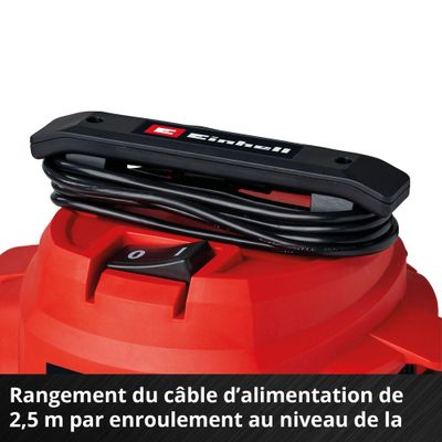 Aspirateur eau et poussière 12 L TC-VC1812/1S - EINHELL