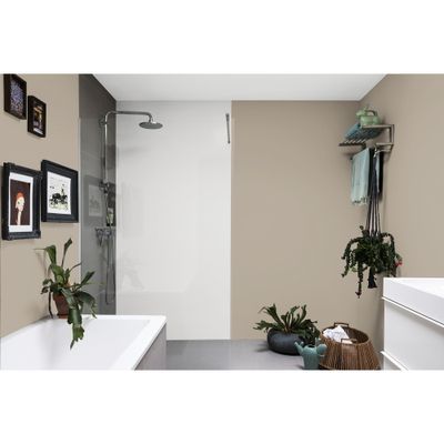 Peinture Crème de Couleur Cuisine et Bain Satin Grain de Sable 2 L - DULUX VALENTINE