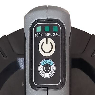 Projecteur de chantier LED puissant 360° IP65 16 300 lumens blanc variable - TIBELEC