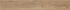 Plinthe sol stratifié décor bois marron WELSH OAK D4616 ép 5,8 mm 240 x 19 cm  - KRONOTEX