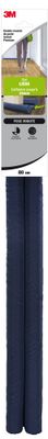 Double coussin de porte pour sol lisse bleu marine 80 cm 3M