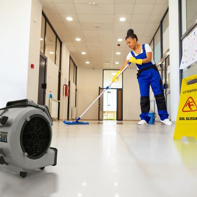 Souffleur d'air - séchage murs et sols 150 W - FARTOOLS