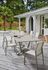 Table de jardin à rallonge VITA downtown céramique crème 180/280cm - PROLOISIRS