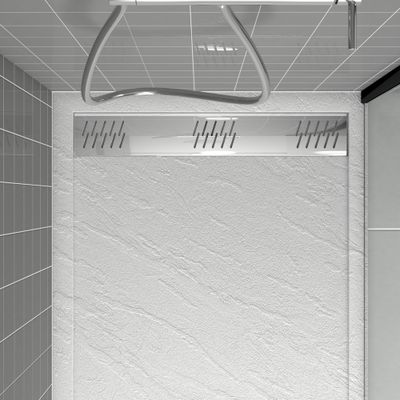 Receveur de douche 90x140 cm acrylique blanc Pedra - AURLANE