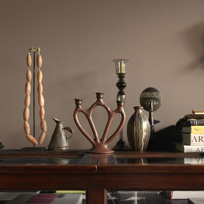Peinture Crème De Couleur  Mat Taupe 0,5 L - DULUX VALENTINE