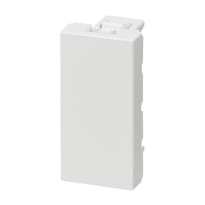 Obturateur 1 module finition blanche Mosaic LEGRAND