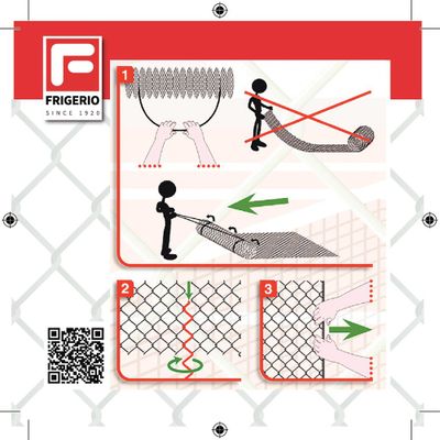 Grillage simple torsion compacté vert 20 x 1.20 m maille 50 x 50 fil 2.1 mm METALLURGICA FRIGERIO