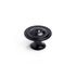Bouton de meuble Lyonnais noir mat diamètre 35 mm REI
