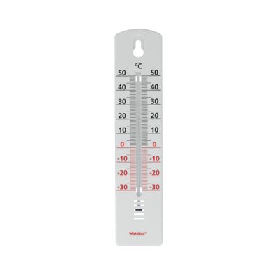 Thermomètre intérieur/extérieur petit modèle METALTEX