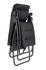 Fauteuil relax matelassé zéro gravité noir acier RSX CLIP -LAFUMA
