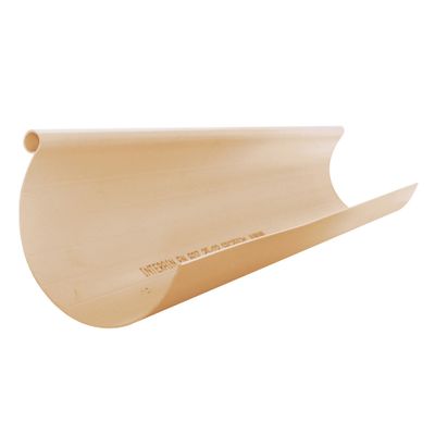 Profil de gouttière ronde dév.250 sable longueur 2m - FITT