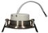 Spot LED encastrable dimmable et orientable module remplaçable Acier - Ruby ARLUX