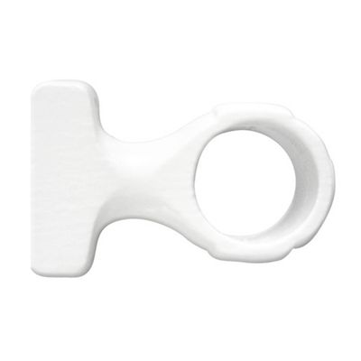 Support à oeil en bois diam 35 mm Finition Blanc laqué - MOBOIS
