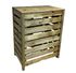 Composteur de jardin double ouverture 360 L