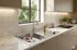 Evier de cuisine inox gris 86x50 cm 1 bac 1 egouttoir Sparta - NORD INOX