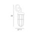 Applique extérieur E27 Comporta anthracite IP44 25W - COREP