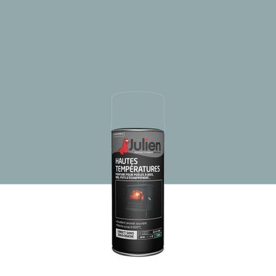 Peinture en aérosol hautes températures 600° aluminium 400 mL - JULIEN