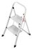 Marchepied acier K10 2 marches blanc HAILO