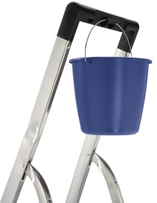 Escabeau 5 marches L40 aluminium - HAILO