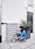 Récupérateur d'eau de pluie - Réservoir mural Rocky Junior - 300 litres gris clair - GRAF