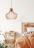 Suspension WOOD bois E27 60W - TRIO