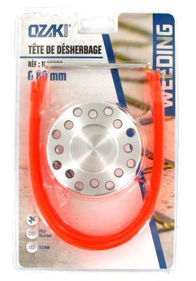 Tête de désherbage 8 fils pour débroussailleuse 30 cc OZAKI