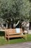 Banc de jardin 3 places AMADEO ACACIA 158X88X65 cm PROLOISIRS