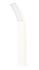 Borne extérieur LED 60cm Curve blanc IP44 1000 lumens blanc chaud - ARLUX