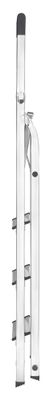 Escabeau 4 marches L40 aluminium - HAILO
