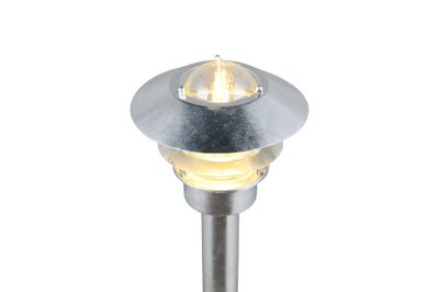Potelet extérieur E27 100cm IP44 10W Zinc - Ruvuma TRIO