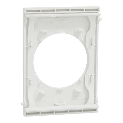 Plaque de finition centrale 1 poste Odace 2025 Architecte blanc craie - SCHNEIDER ELECTRIC