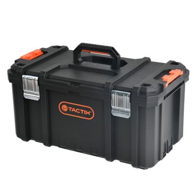 Servante de chantier coffre avec 3 modules empilables TACTIX