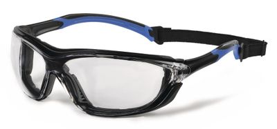 Lunettes de protection incolores avec mousse et cordon LE GESTE PRO