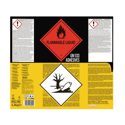 Colle néoprène de contact liquide 5 L PATTEX