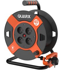 Enrouleur électrique 4 Prises 2P+T 3G1.5/2.5mm² 20 à 40m IP44 H07RNF