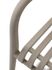 Fauteuil de jardin BARI polypropylène taupe - BOCARNEA