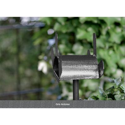 Peinture fer extérieur direct sur rouille martelé gris ardoise 250 mL - HAMMERITE