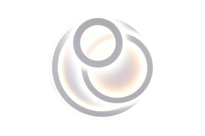 Plafonnier MITA rond blanc LED 74W 9000 lumens blanc dynamique CCT - TRIO