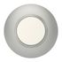 Plaque ronde décorative 1 poste aluminium Dooxie LEGRAND