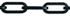 Chaîne lustrerie fil acier carré martelé noir diamètre 4 mm vendue au mètre CHAPUIS