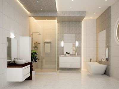 Réglette IDYL LED + interrupteur 6W 700 lumens IP44 4000K - ARIC