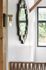Applique E27 Lore noir, bois et laiton 15W - COREP