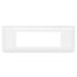 Plaque de finition horizontale 6 modules Mosaic blanc Chantier